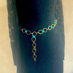 Vintage YSL Cabochon Chain Belt🌟Lovely!